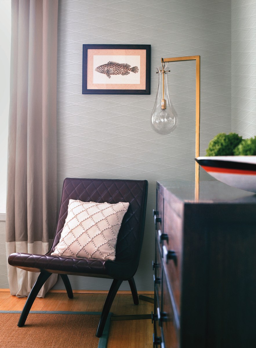 Обои Ronald Redding Handcrafted Naturals Lofty Peaks HC7508 фото в интерьере